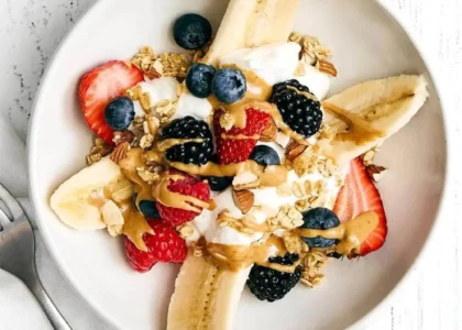 Breakfast Banana Split