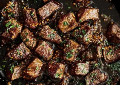 Garlic Butter Steak Bites