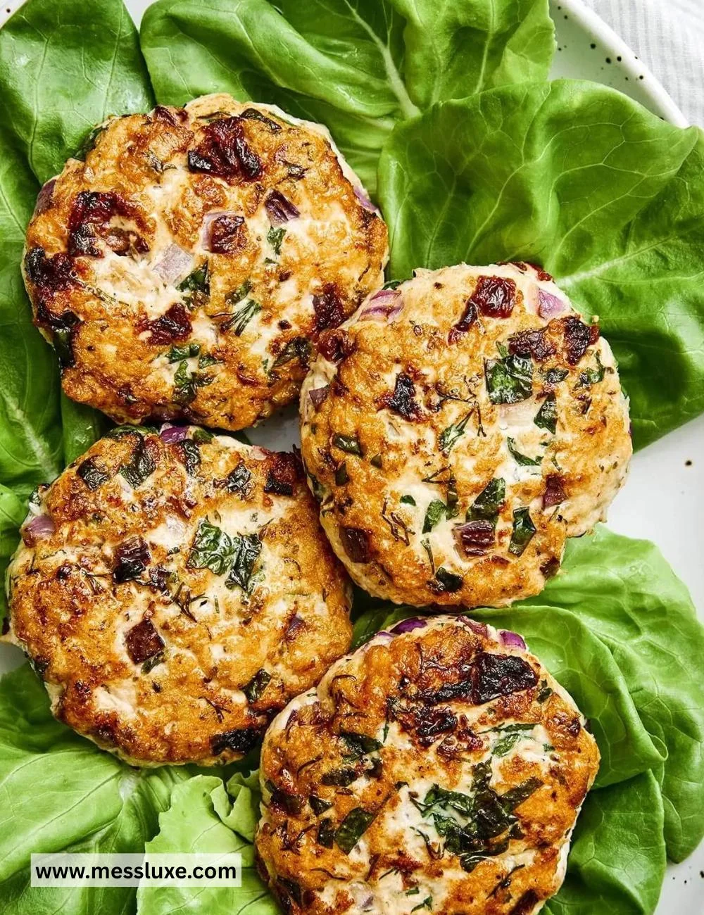 Greek Chicken Burgers