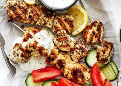 Greek Chicken Souvlaki