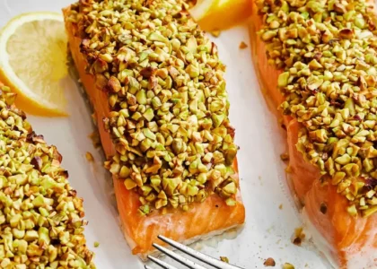 Pistachio Crusted Salmon