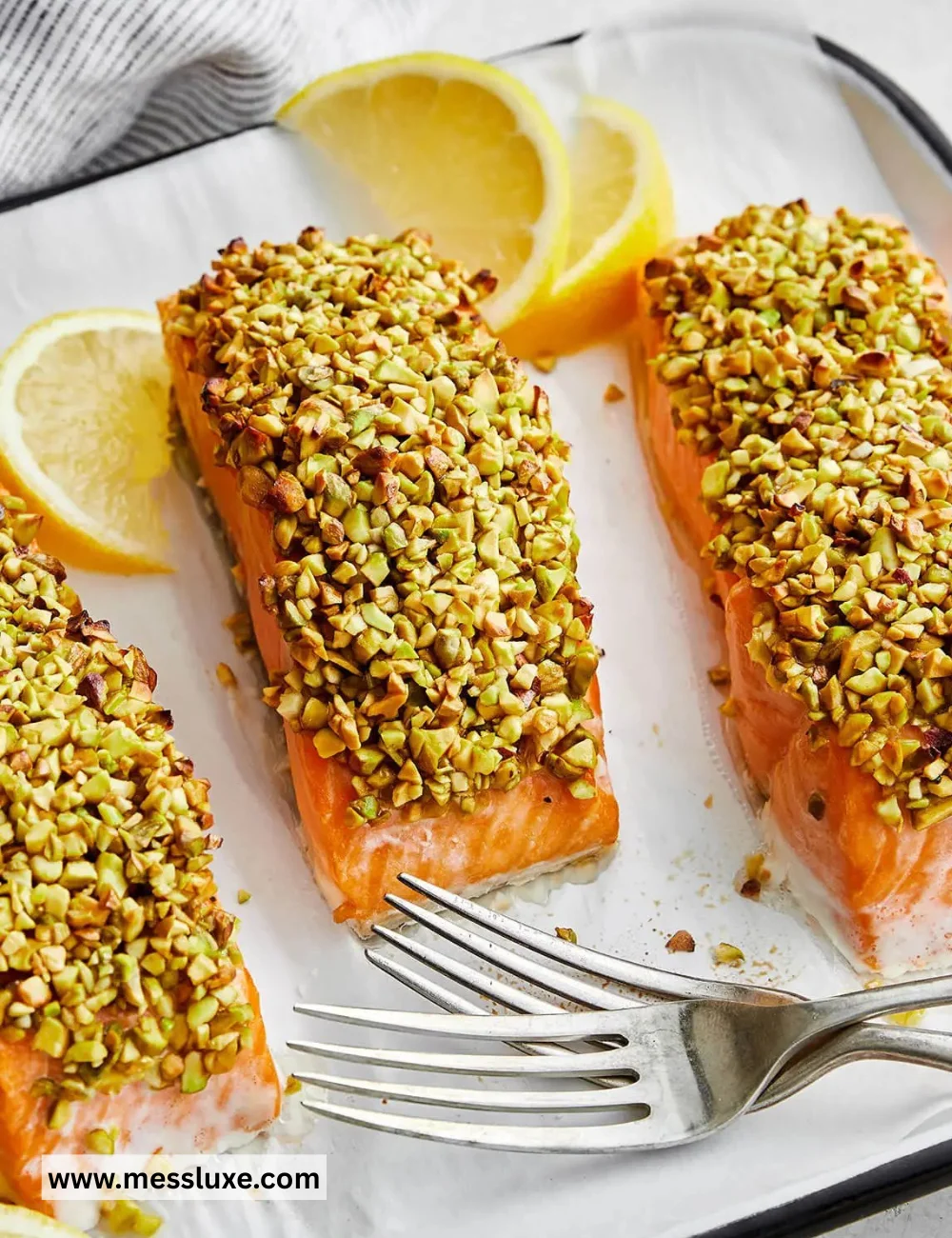Pistachio Crusted Salmon