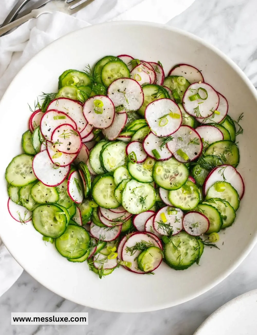 Cucumber Radish Salad