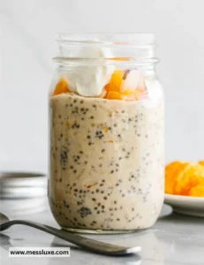 Orange Creamsicle Overnight Oats